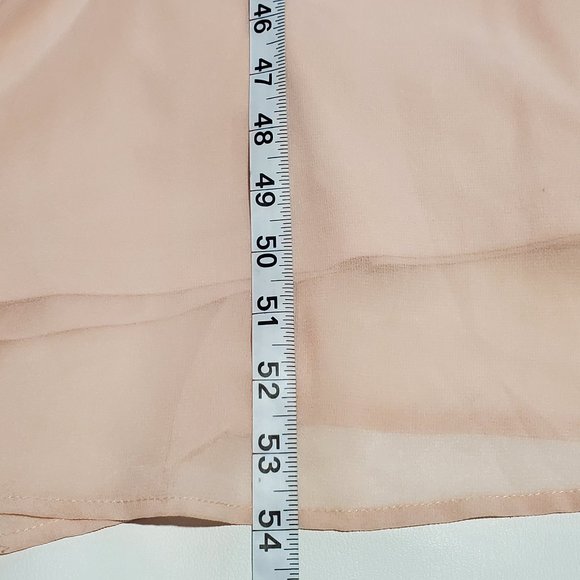 Maniju Blush Lace Gown Size S - Picture 8 of 8